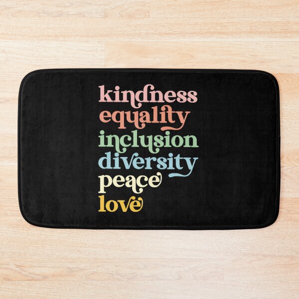 Item preview, Activist , Kindness Equality Inclusion Diversity Peace Love BLM designed and sold by MEMCATDESING.