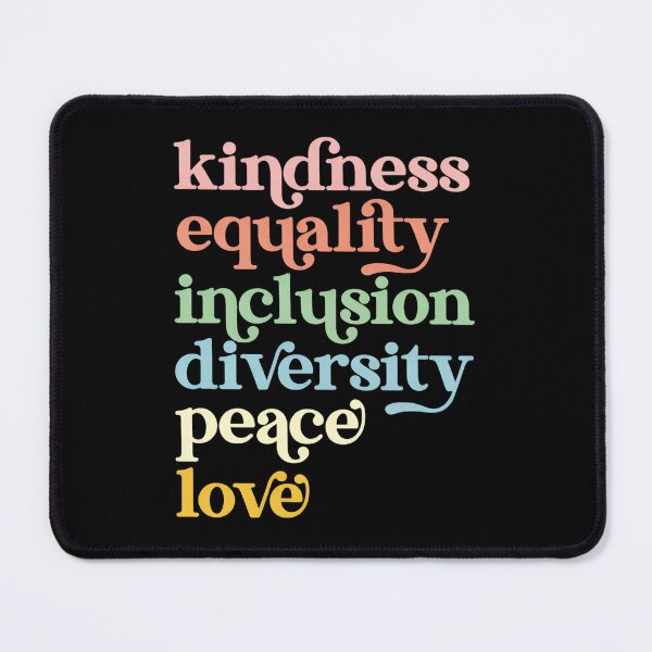 Item preview, Activist , Kindness Equality Inclusion Diversity Peace Love BLM designed and sold by MEMCATDESING.