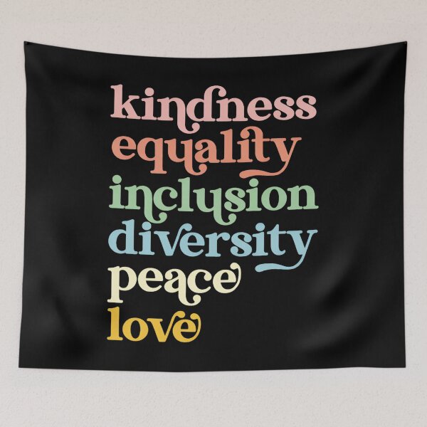 Item preview, Activist , Kindness Equality Inclusion Diversity Peace Love BLM designed and sold by MEMCATDESING.