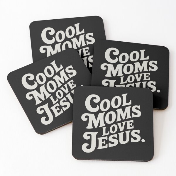 Item preview, Cool Moms Love Jesus Christian Mama Mommy Happy Mother's Day designed and sold by FaithAbbott.