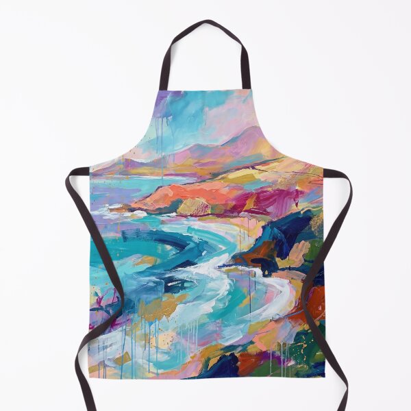 Item preview, Dingle Peninsula Abstract Seascape Painting designed and sold by Printpix.