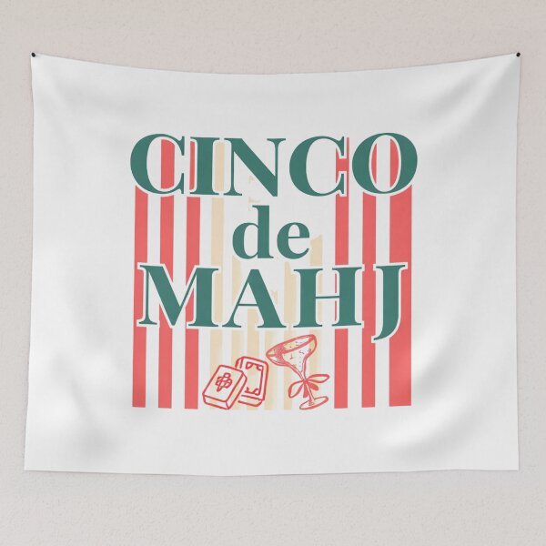 Item preview, Cinco de Mahjong designed and sold by MEMCATDESING.