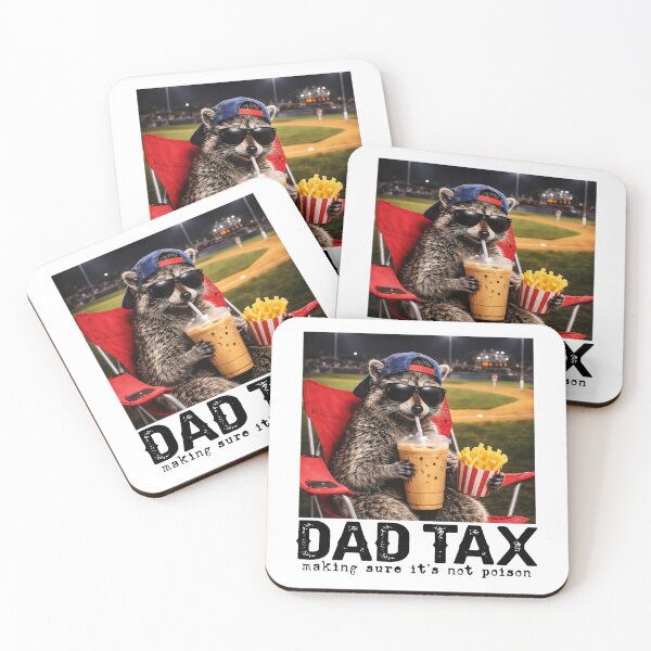 Item preview, Dad Tax Raccoon, Raccoon Dad, Best Dad Ever designed and sold by MEMCATDESING.
