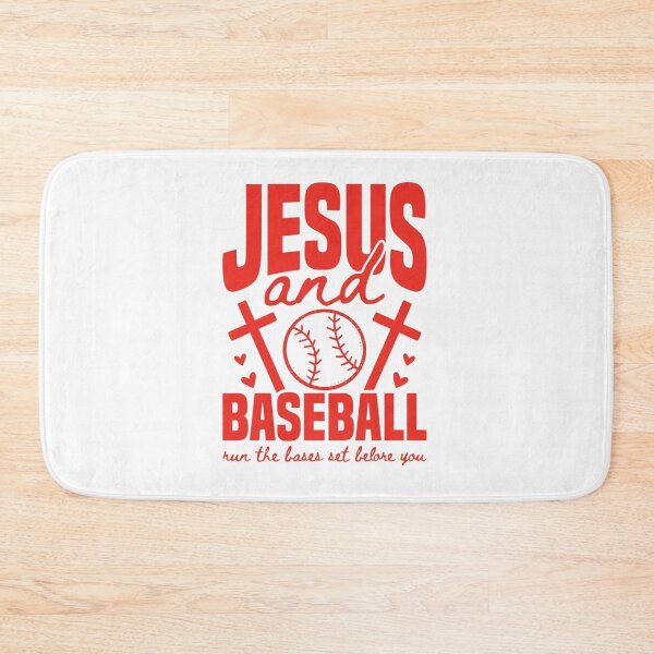 Item preview, Jesus and Baseball, Christian Baseball, Faith Baseball designed and sold by MEMCATDESING.