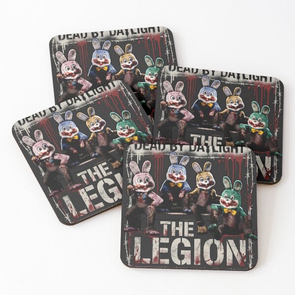 Item preview, DBD Legion Robbie the Rabbit Lost Mascot Skin designed and sold by Senpaiwaves.