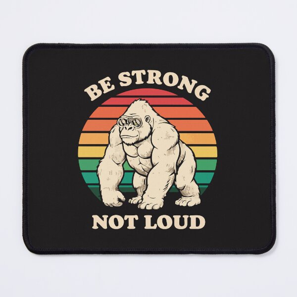 Item preview, Gorilla Gym Etiquette Funny Bodybuilding Weightlifting Retro 70s designed and sold by kiralynstration.