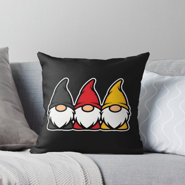 Item preview, Minimalist German Gnome Trio Black Red Gold designed and sold by Infinitee8hirts.