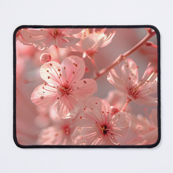 Item preview, Pastel Pink Flowers Abstract Floral Pattern with Soft Petal Texture designed and sold by daila70.