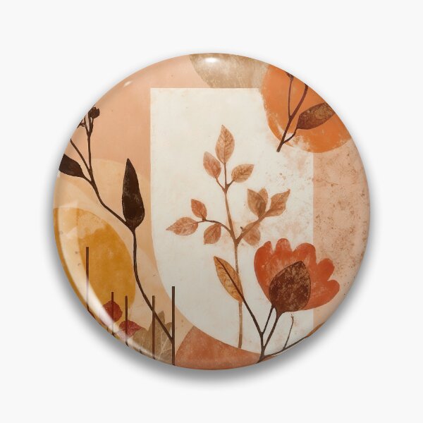 Item preview, Abstract autumn floral composition designed and sold by paulrommer.