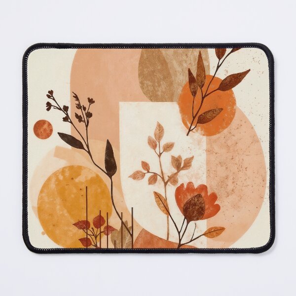 Item preview, Abstract autumn floral composition designed and sold by paulrommer.
