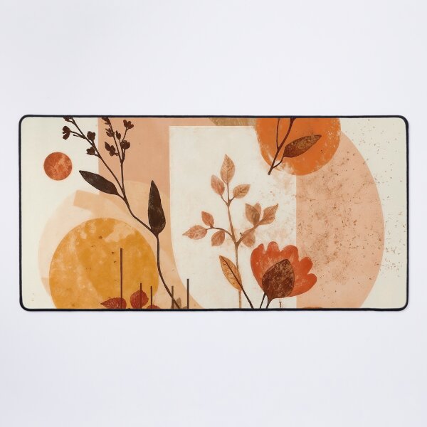 Item preview, Abstract autumn floral composition designed and sold by paulrommer.