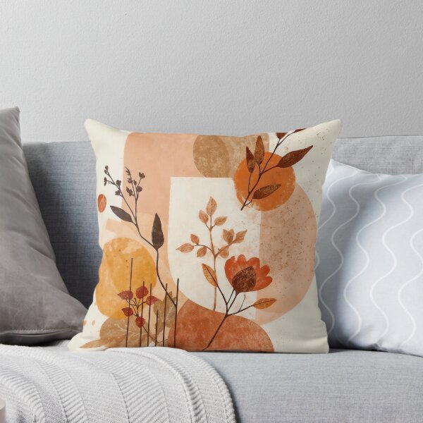 Item preview, Abstract autumn floral composition designed and sold by paulrommer.