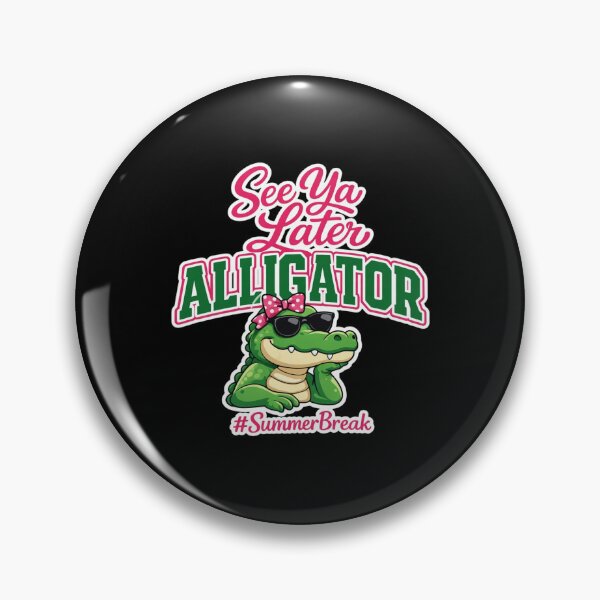 Item preview, Teacher Summer - See Ya Later Alligator designed and sold by MEMCATDESING.