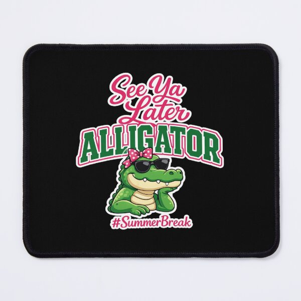 Item preview, Teacher Summer - See Ya Later Alligator designed and sold by MEMCATDESING.
