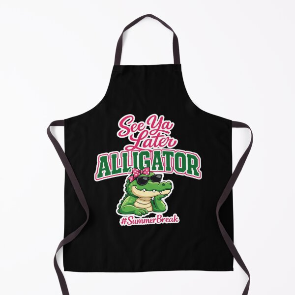 Item preview, Teacher Summer - See Ya Later Alligator designed and sold by MEMCATDESING.