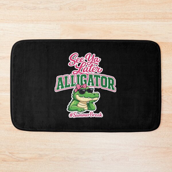 Item preview, Teacher Summer - See Ya Later Alligator designed and sold by MEMCATDESING.