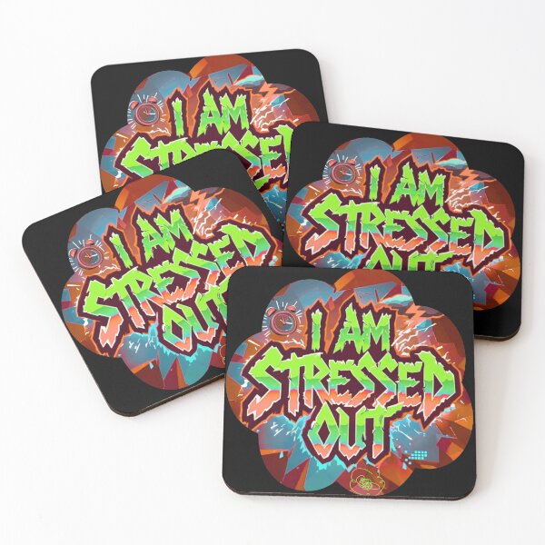 Item preview, I AM STRESSED OUT - green  designed and sold by Stefrait-7.