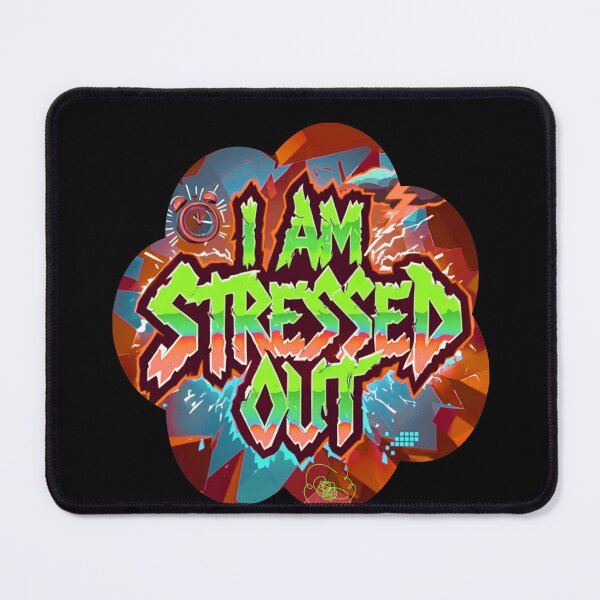 Item preview, I AM STRESSED OUT - green designed and sold by Stefrait-7.