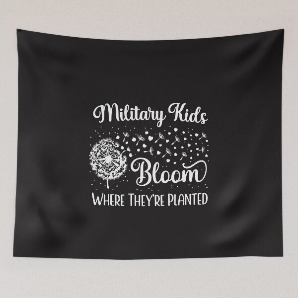 Item preview, Purple Up Military Kids Dandelion Bloom Month Of Military Child Support designed and sold by kiralynstration.