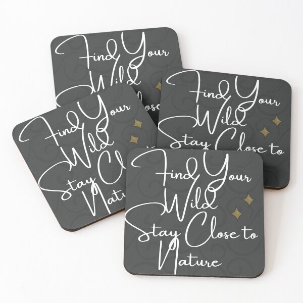 Item preview, find you wild stay close to nature || motivation   designed and sold by stylewithanurag.