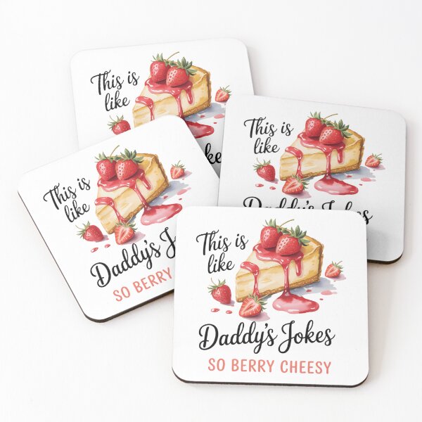 Item preview, cute dad Father's day Strawberry cheesecake Baby designed and sold by FaithAbbott.