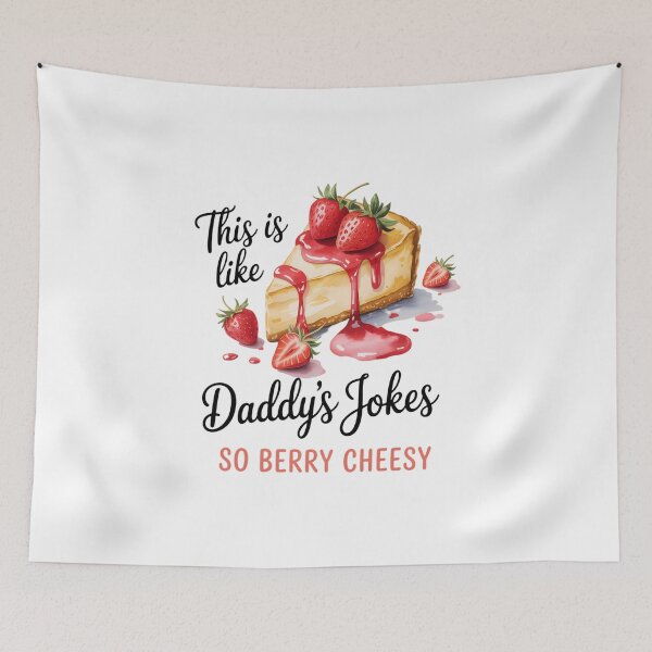 Item preview, cute dad Father's day Strawberry cheesecake Baby designed and sold by FaithAbbott.