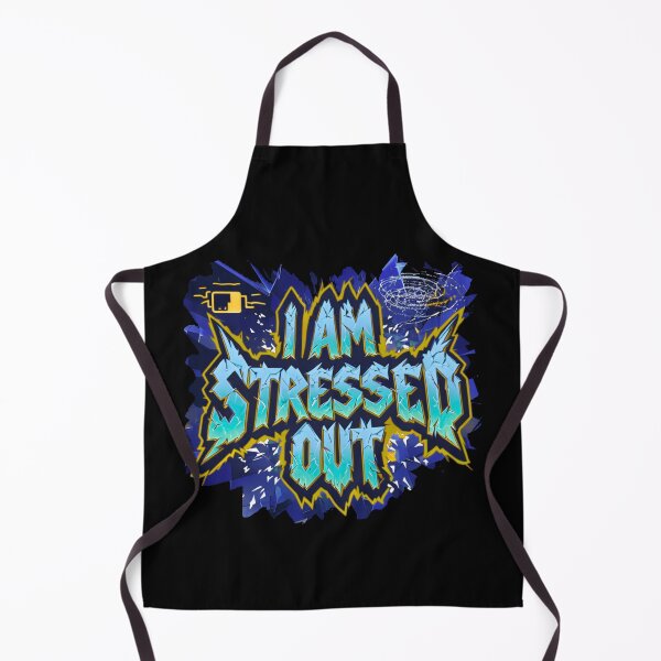 Item preview, I AM STRESSED OUT - blue designed and sold by Stefrait-7.