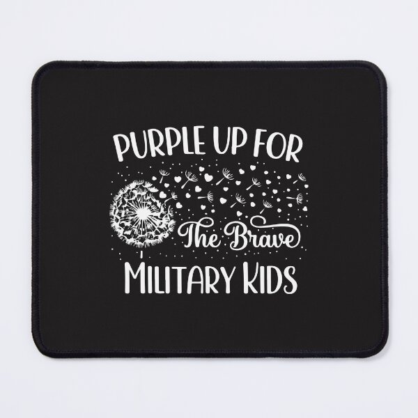 Item preview, Purple Up Military Kids Dandelion Shirt Month Of Military Child Support designed and sold by kiralynstration.