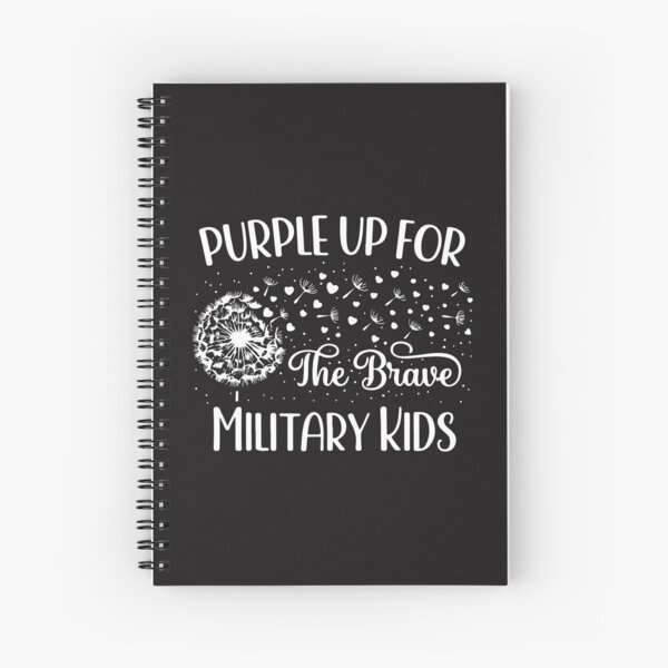 Item preview, Purple Up Military Kids Dandelion Shirt Month Of Military Child Support designed and sold by kiralynstration.