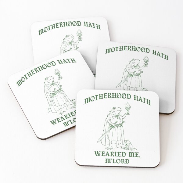 Item preview, Medieval Frog, Funny Mom Toad designed and sold by MEMCATDESING.