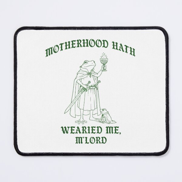 Item preview, Medieval Frog, Funny Mom Toad designed and sold by MEMCATDESING.