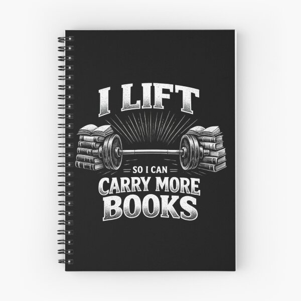 Item preview, Introvert Weightlifting Book Lover Funny Gym Reader Quote I Lift So I Can Carry More Books designed and sold by Ladys-Gents.