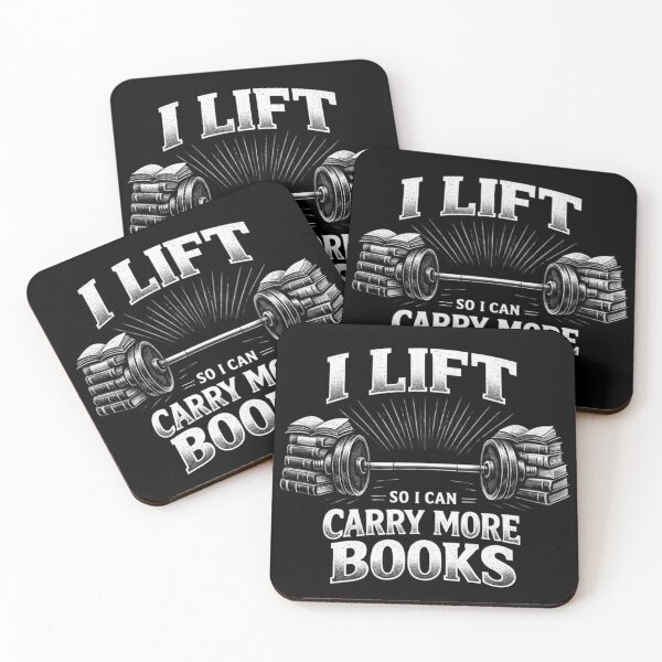 Item preview, Introvert Weightlifting Book Lover Funny Gym Reader Quote I Lift So I Can Carry More Books designed and sold by Ladys-Gents.