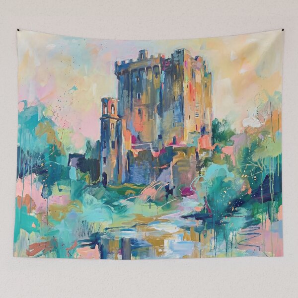 Item preview, Blarney Castle Abstract Art Print – Ireland Landscape designed and sold by Printpix.