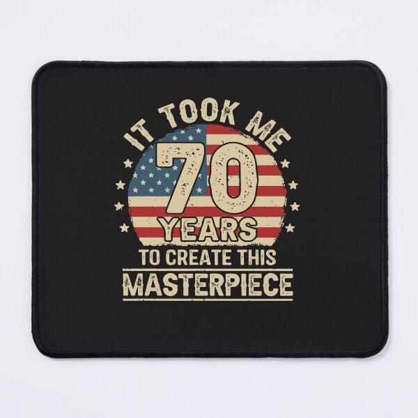 Item preview, It Took Me 70 Years Funny 70th Birthday USA Flag Patriotic Gift designed and sold by kiralynstration.