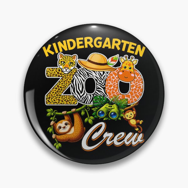 Item preview, Kindergarten Zoo Crew Teacher Student Back To School designed and sold by QuentinHarrow.