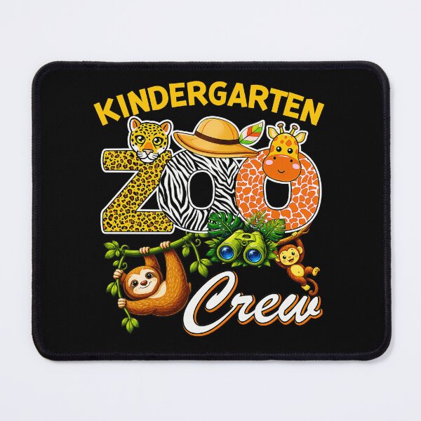 Item preview, Kindergarten Zoo Crew Teacher Student Back To School designed and sold by QuentinHarrow.