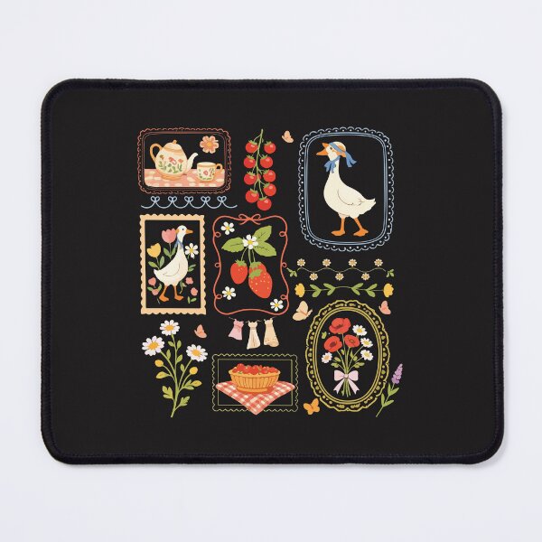 Item preview, Cottagecore Goose Gardening Retro Spring Floral Aesthetic Nature Gift designed and sold by kiralynstration.