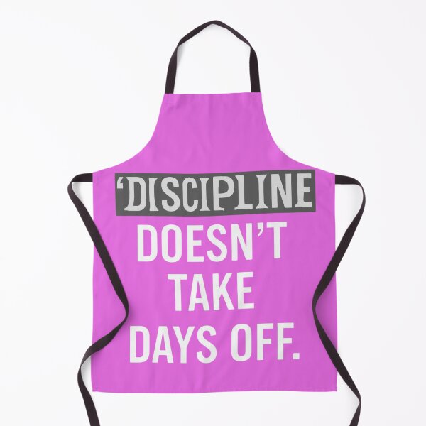 Item preview, Discipline Doesn’t Take Days Off – Fitness Consistency Mindset Shirt designed and sold by guchieworldcollection.