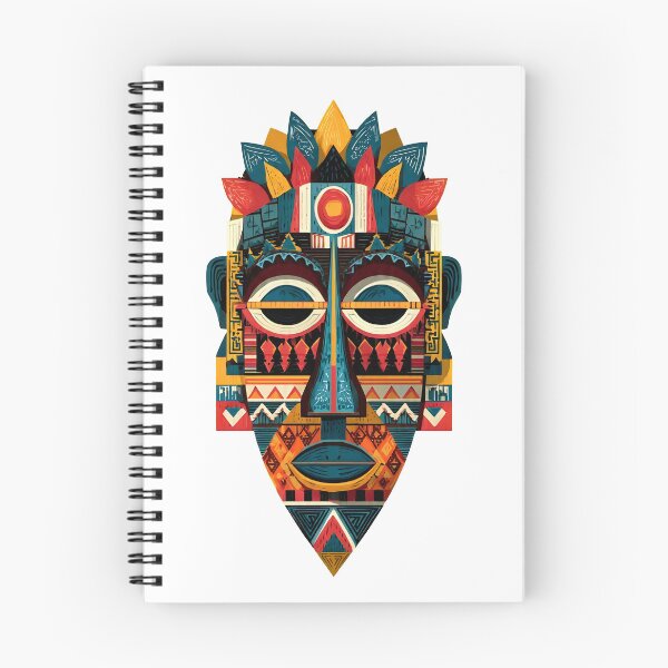 Item preview, African Tribal Mask T-Shirt | Afrocentric Folk Art Mask Design designed and sold by ayatstudio.