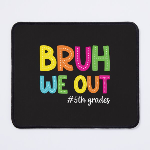 Item preview, Bruh We Out 5th Grade Graduation Class of 2026 Funny Student Gift designed and sold by kiralynstration.