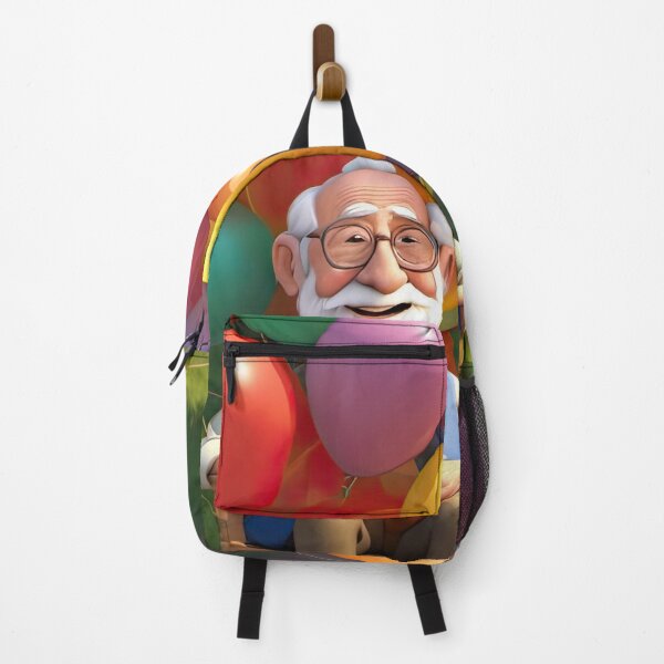 Item preview, Un anciano flotando globos designed and sold by Colin Bentham.