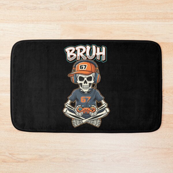 Item preview, Bruh Skeleton Gamer Controller Skull designed and sold by OlyvieArt.
