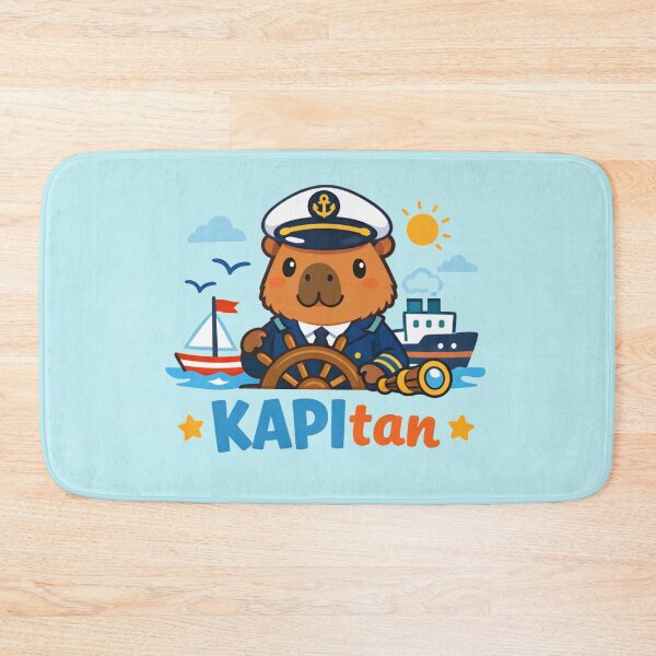 Item preview, Capybara Captain “KAPItan” Cute Kids  Design designed and sold by Sn1ver.
