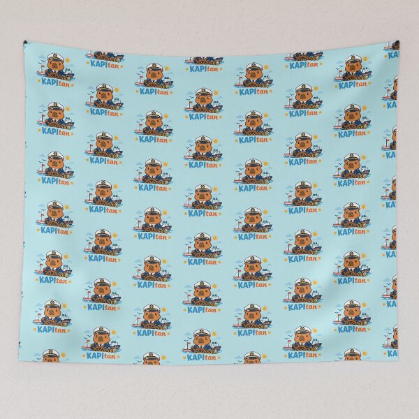 Item preview, Capybara Captain “KAPItan” Cute Kids  Design designed and sold by Sn1ver.
