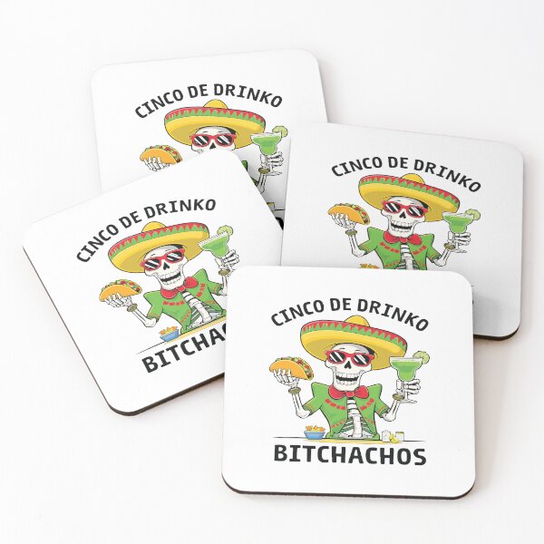Item preview, Cinco De Drinko Bitchachos Funny Fiesta Drinking Party Cinco De Mayo designed and sold by kiralynstration.