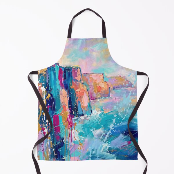 Item preview, Cliffs of Moher Abstract Coastal Painting designed and sold by Printpix.