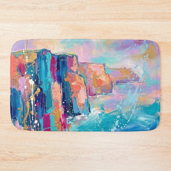 Item preview, Cliffs of Moher Abstract Coastal Painting designed and sold by Printpix.
