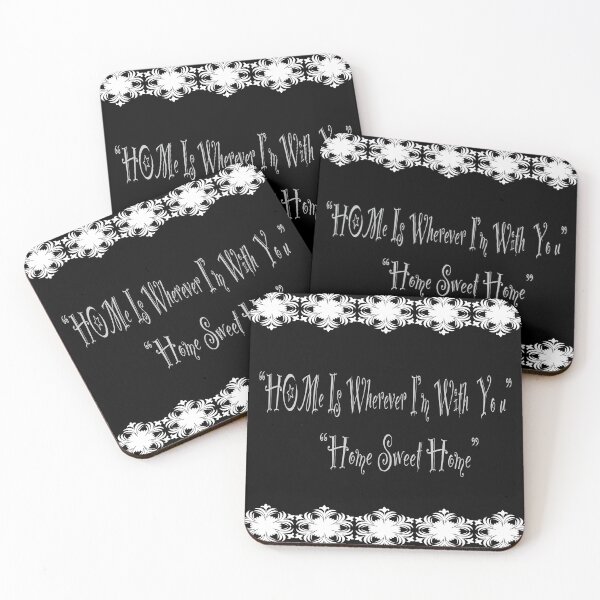 Item preview, Home Sweet Home : Whimsical Gothic Quote Art  designed and sold by AdesignbyG.