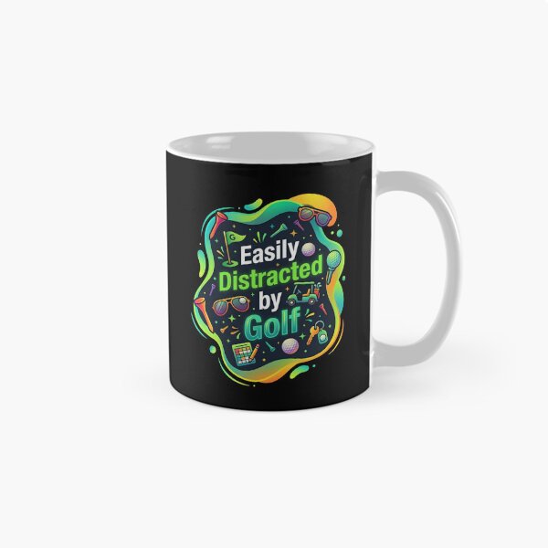 Item preview, Easily distracted by golf | Golf designed and sold by SocialStaticz.